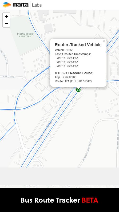 Bus Tracker BETA